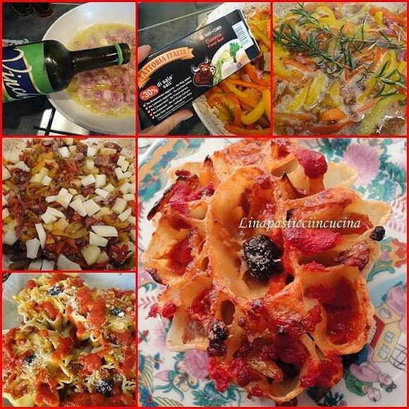 4 soli di Capri con peperoni e pancetta