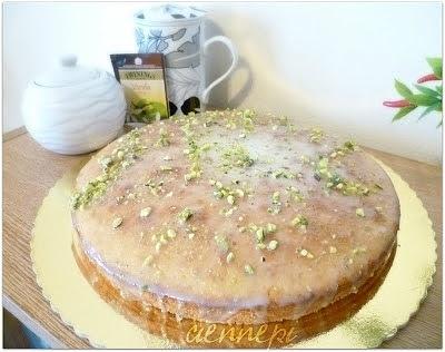 Torta morbida cocco e pistacchio