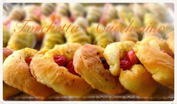 Focaccine Genovesi con Pomodorini