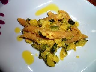 Pasta integrale alle zucchine