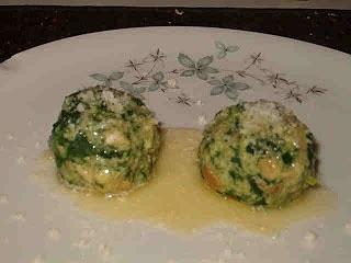 Canederli agli spinaci