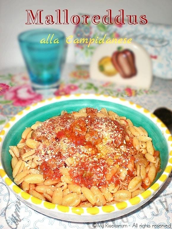 Malloreddus alla Campidanese