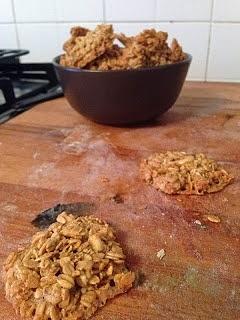 Biscotti di fiocchi di avena e mandorle