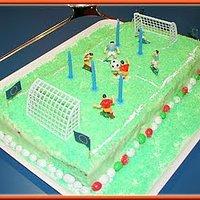 Torta campo di calcio Inter #inter #torta #compleanno