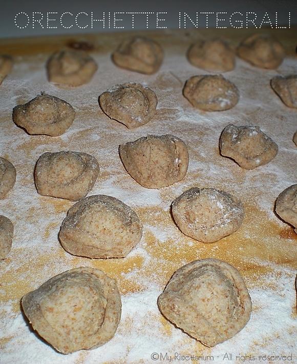 Orecchiette integrali