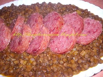 Mincarica de linte cu picior de porc
