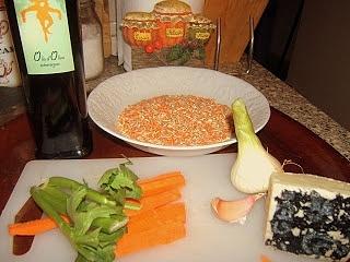 Zuppa di farro, lenticchie e miglio