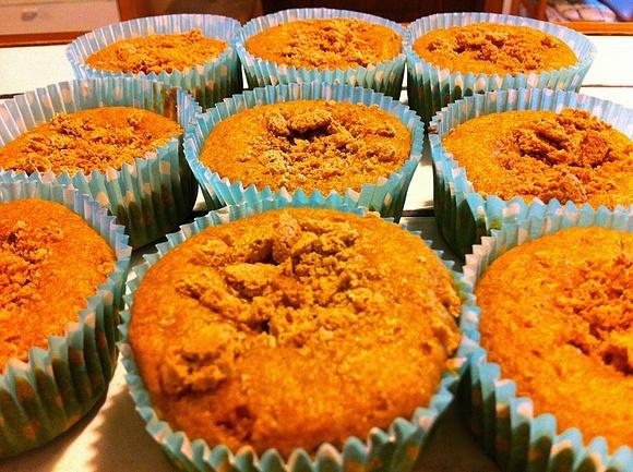 Muffin light alla zucca