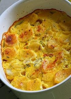 Gratin di patate con panna acida