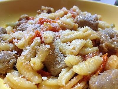 Malloreddus alla salsiccia in versione light