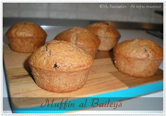 Muffin con crema al Baileys