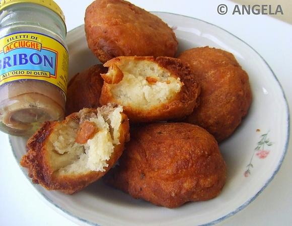 Frittelle con le alici