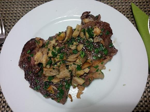 Roast beef ai funghi