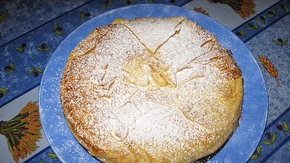 Torta croccante alle mele