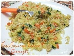 Cous Cous di Verdure e Germogli