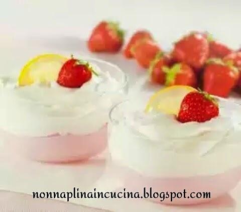 Semifreddo con fragole