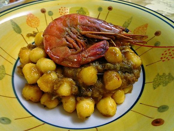 Gnocchetti con gamberi e carciofi al profumo di limone