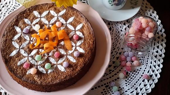 Torta di carote e mandorle, la più buona
