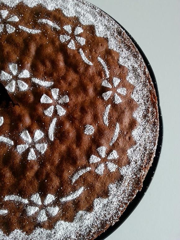 Torta al cioccolato al latte e cocco veloce e semplice