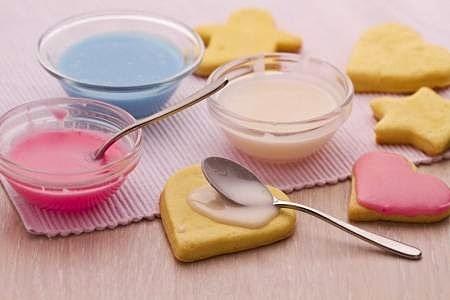 Glassa all’albume per biscotti