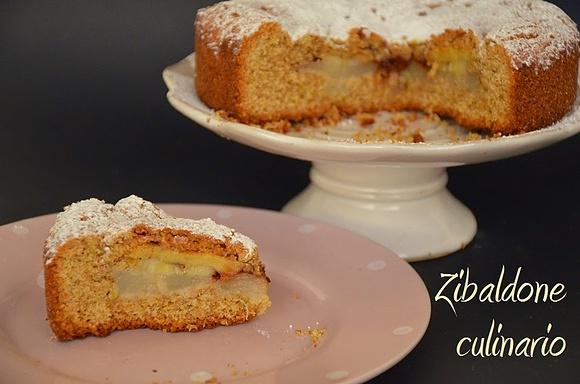 Torta integrale con frutta fresca