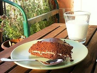 Torta light al cacao e ricotta