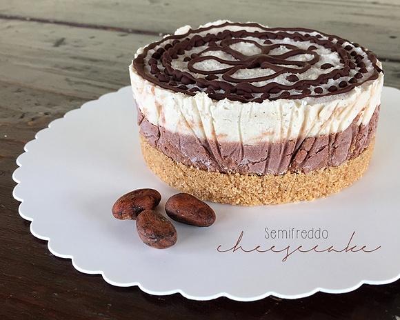 Semifreddo cheesecake
