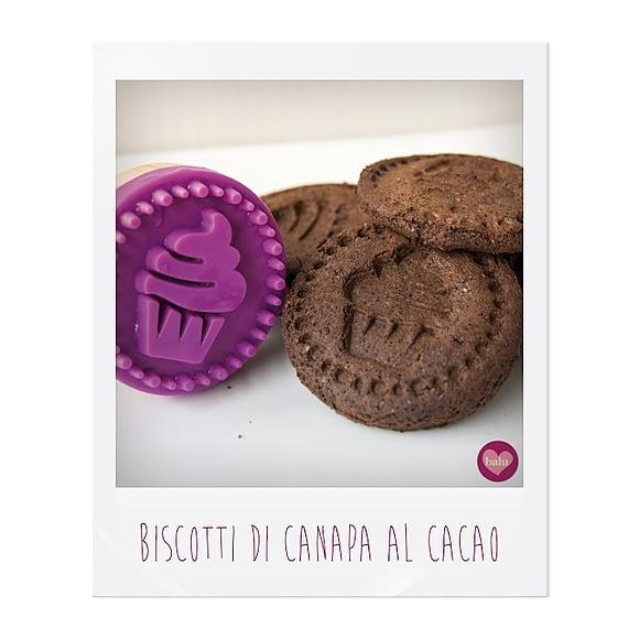 Biscotti alla canapa fatti in casa senza uova