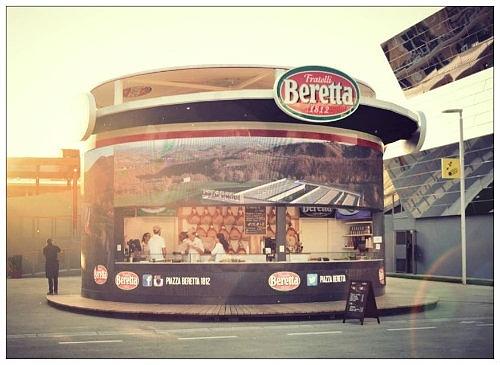 Piazza beretta expo 2015: cooking show dei fratelli beretta
