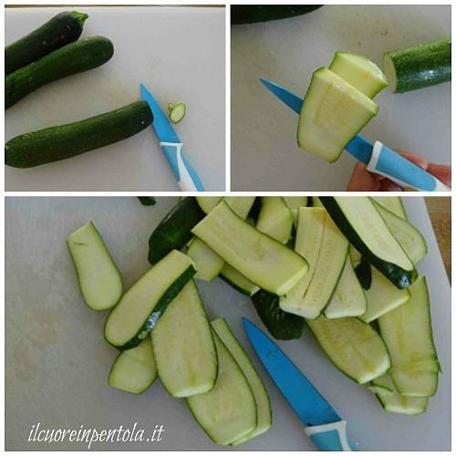Parmigiana di zucchine bianca