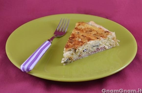 Torta salata con melanzane e ricotta