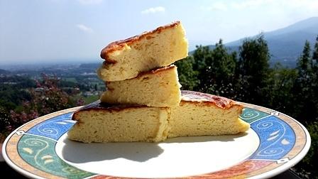 Cheesecake giapponese alla cotta di cotone
