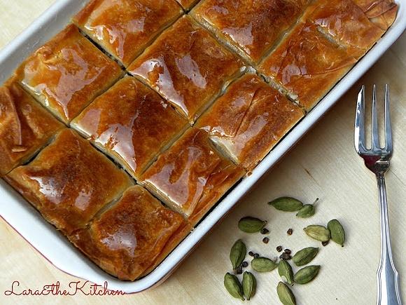 Baklava pistacchio e cardamomo