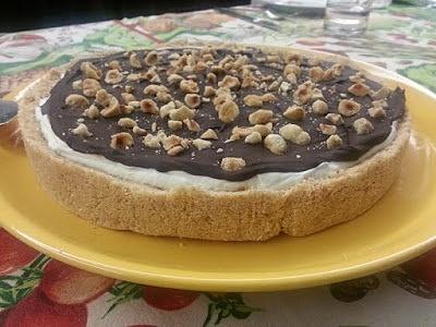 Torta cornetto cuore di panna ricetta facile e gustosa