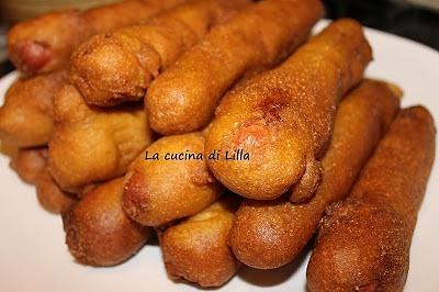 Corn dog degli stati uniti