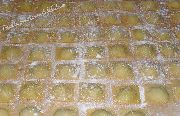 Ravioli ricotta e spinaci fatti in casa