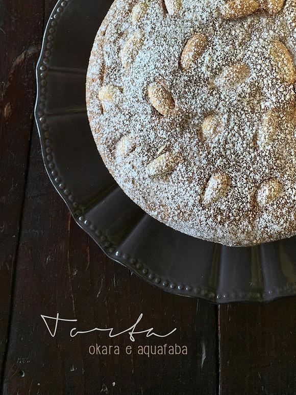 Torta okara e aquafaba