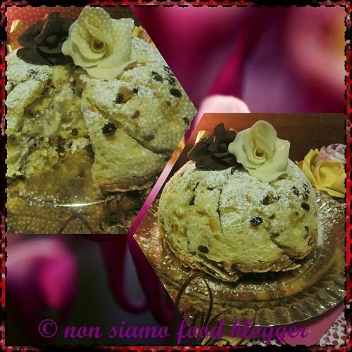 Zuccotto di Panettone con Panna e Ricotta
