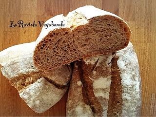 Pane integrale al farro con lievito madre