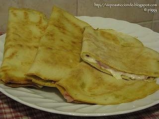 Piadina italiana fatta in casa