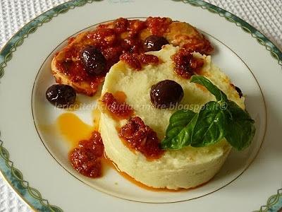 Pollo alla pizzaiola con purea di patate