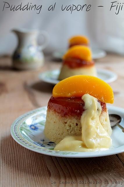 Pudding al vapore con confettura delle Fiji