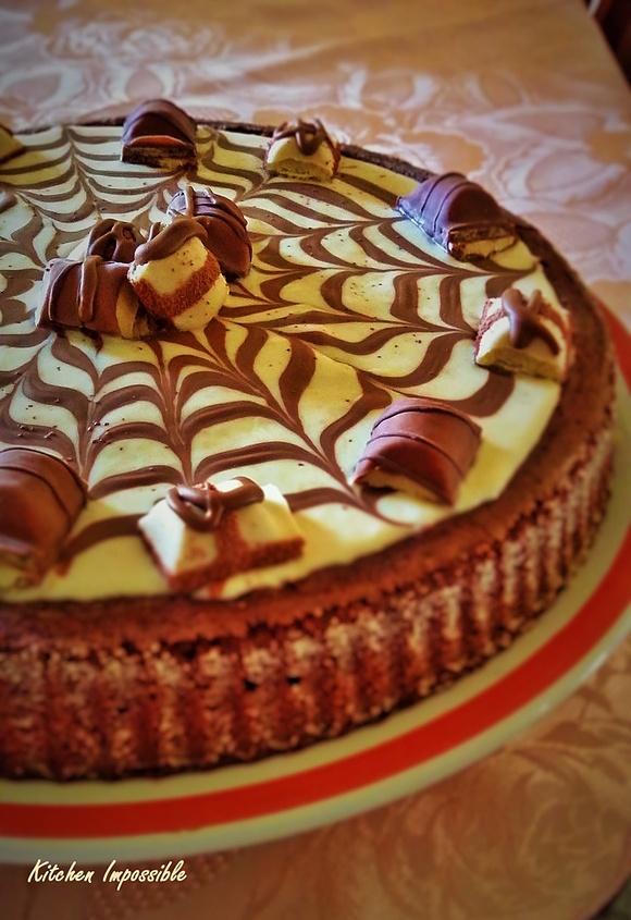 Torta Kinder Bueno alternativa