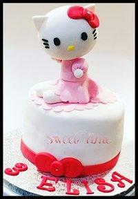 Bloggoloso: Torta Hello Kitty per i 2 anni di Serena!