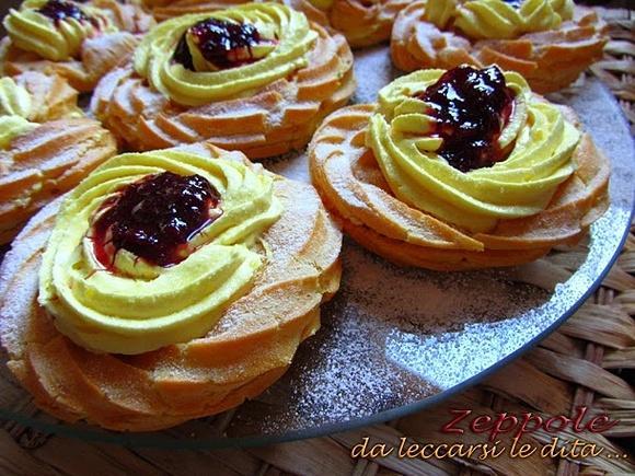 Le zeppole di san giuseppe al forno