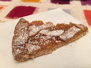 Crostata integrale con marmellata d'arancia