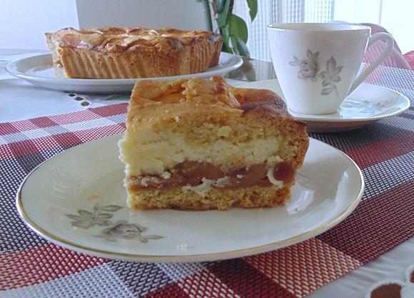 Torta ricotta e amarene