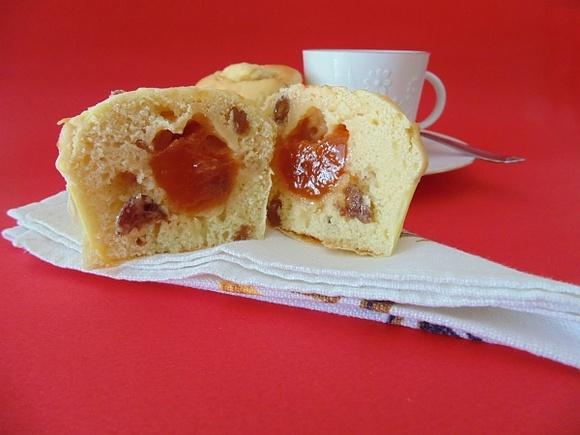 Muffettoni con marmellata alla pesca di benedetta parodi