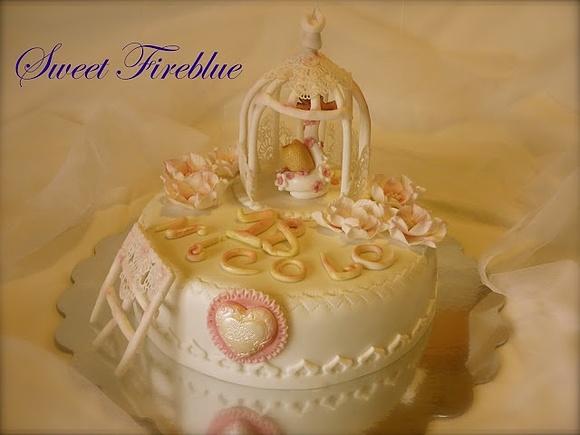 Torta con gabbietta per 18 anni di Nicole