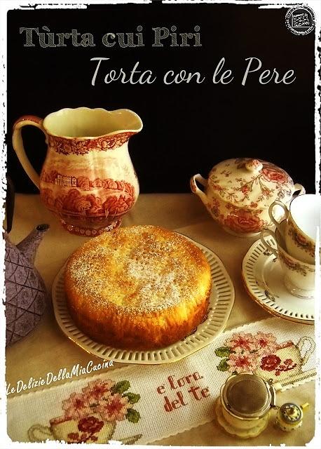 Cucina lodigiana torta con le pere